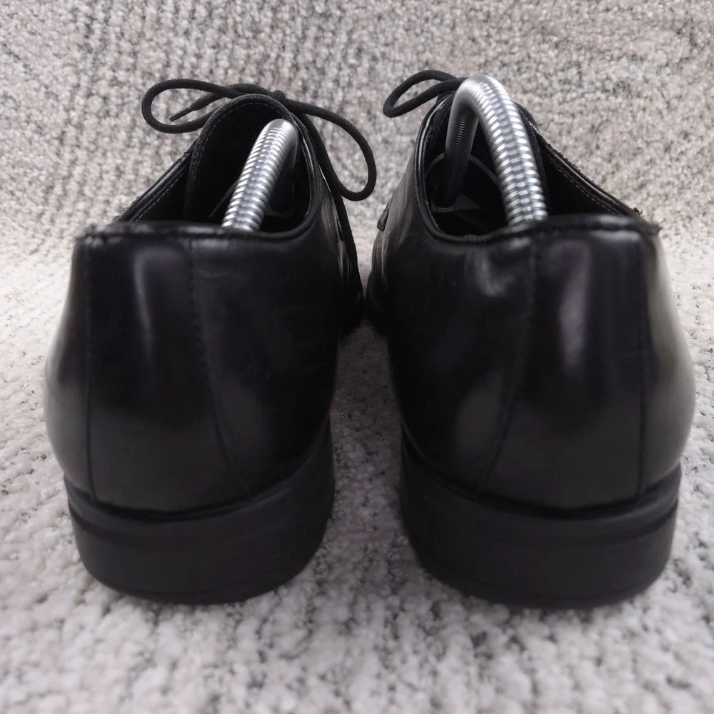 To Boot New York Shoes Mens Size 11 Cap Toe Black Dress Lace Up Leather Oxford